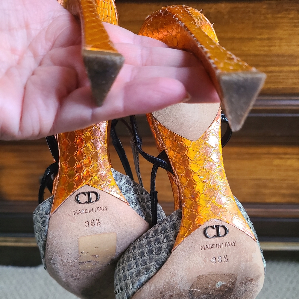 Christian Dior by RAF Simmons Leather Heels 2013 - Picture 5 of 11